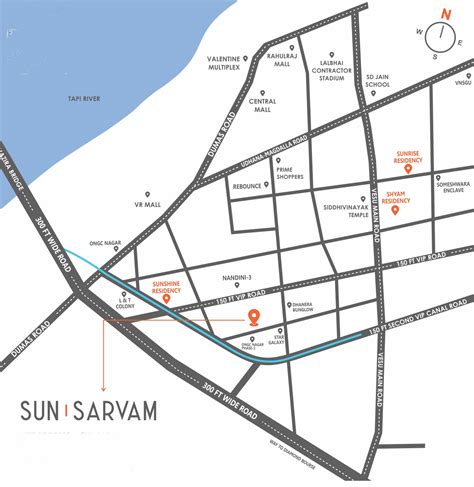 Salasar Sun Sarvam In Vesu Surat Price Location Map Floor Plan