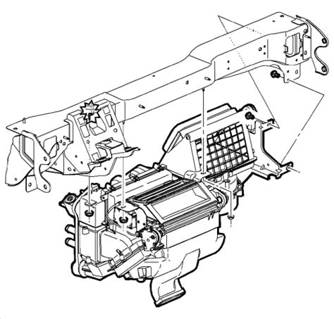 Ford Repair Professionals How To Replace Heater Core On Chevrolet Equinox