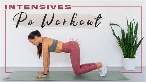 Intensives Po Workout Für Zuhause Neue Booty Übungen Ohne Springen Natürliches Po Lifting