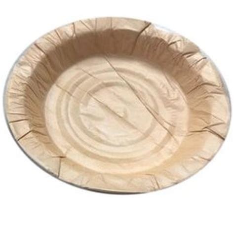 Eco Friendly Natural 5 Inch Round Disposable Perfect Lightweight Leaf