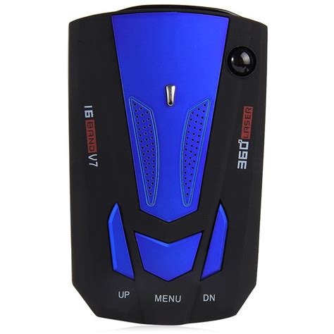 Auto 360 Degrees 16 Band V7 Car Anti Radar Detector Led Display Vehicle Speed Voice Alert