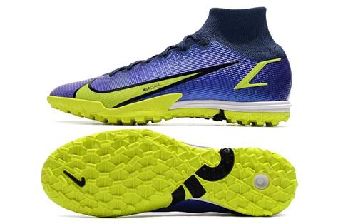 Nike Superfly 8 Academy Tf High Top Blue Football Boots