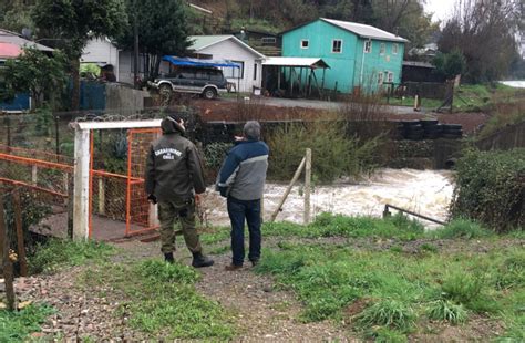 Intendencia Del Biobío Declara Alerta Roja En Cañete Por Riesgo De Desborde Del Río Leiva