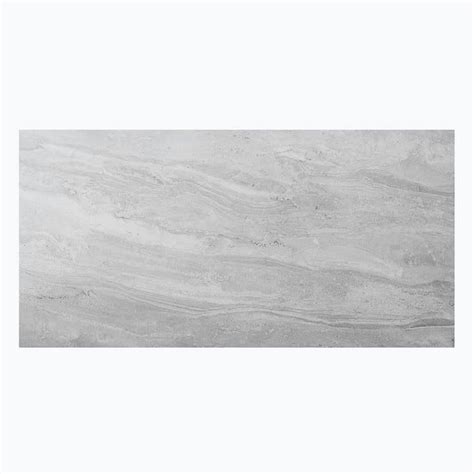 Calcolo Arctic Grey Marble Effect Matt Wall And Floor Tile 300mm X