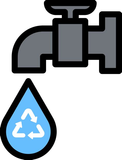 Water Conservation Icon Faucet Icon 23359360 Png