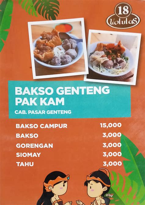 Bakso Genteng Pak Kam Terdekat Restoran Dan Tempat Makan Indonesia