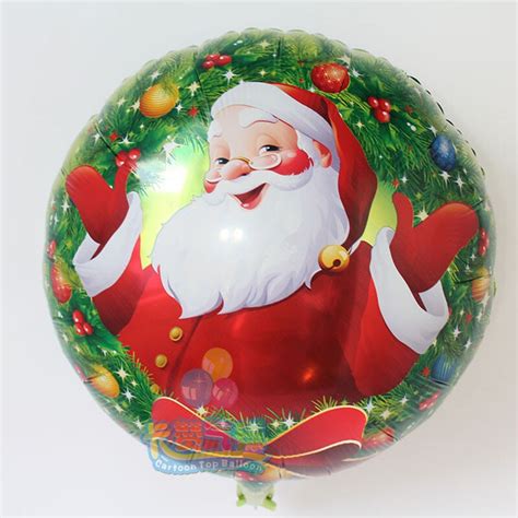 15pcs Lot 18inch Christmas Aluminum Foil Balloons Santa Clause Ballon