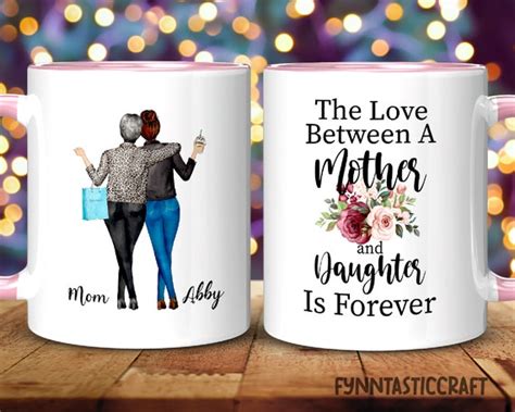 Mother Daughter Coffee Mug Mothers Day T From Etsy