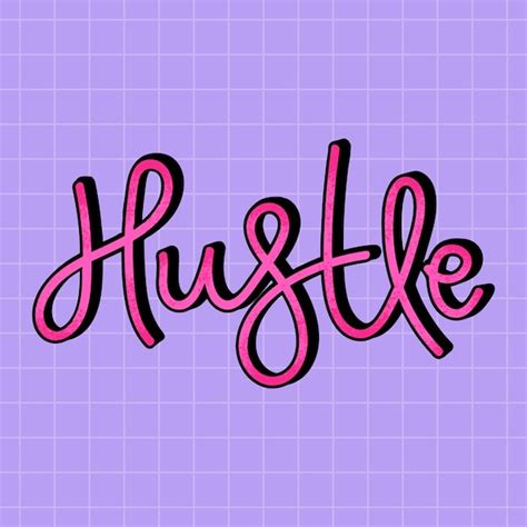 Hustle Text Vectors And Illustrations For Free Download