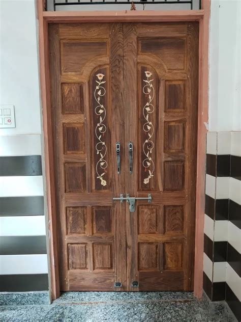 Mm Hardwood Carved Door For Home And Hotel Height Inch At Rs