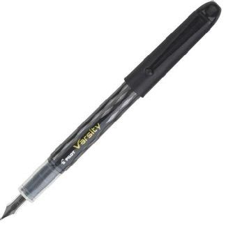 Disposable Fountain Pen Black Office Systems Aruba