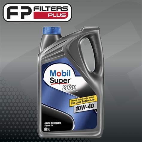 Mobil Super 2000 10w40 136000 Filters Plus Wa Engine Oil