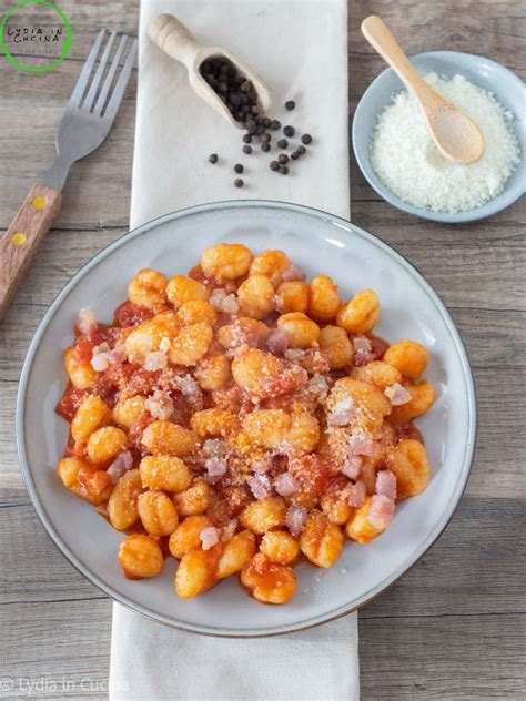 Gnocchi All Amatriciana Ricetta Rivisitata Lydia In Cucina