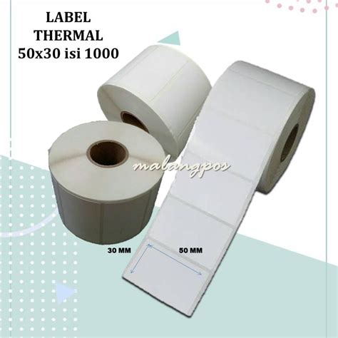 Jual Kertas Label Printer Barcode Xprinter B B Thermal X Isi