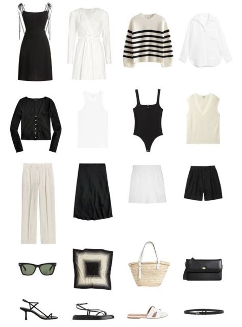 French Girl Summer Capsule Wardrobe Artofit