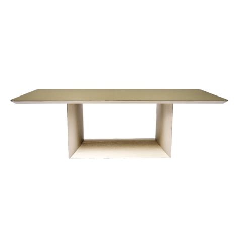 MESA ARCO 2 40MT NUDE TOPE VIDRO NUDE Tribeca Home Mattress