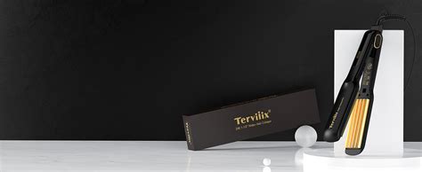 Terviiix Hair Crimper Crimping Iron For Hair 24k Titanium