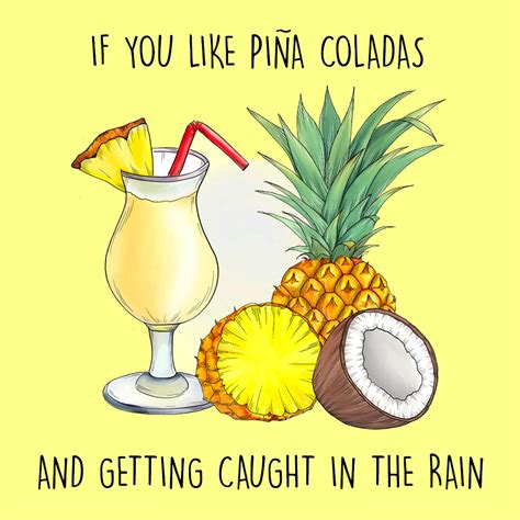 I Like Pina Coladas