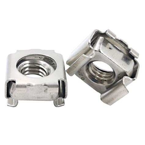 Stainless Steel A2 70 A4 80 Ss201 Ss304 Ss316 Cage Nuts