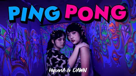 99kiwe Hyunaanddawnping Pong Dance Cover From Taiwan Youtube