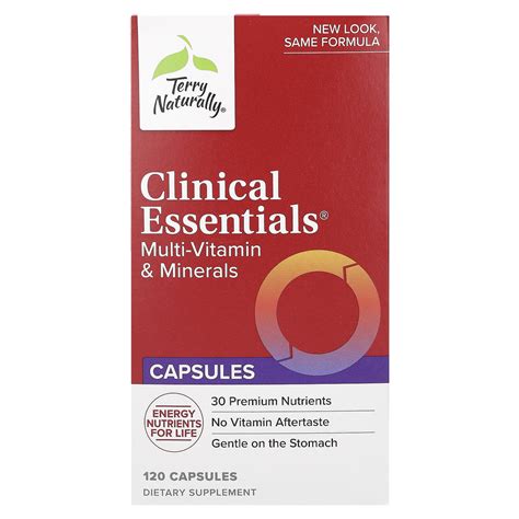 Terry Naturally Clinical Essentials（クリニカルエッセンシャルズ）、マルチビタミン＆ミネラル、120粒