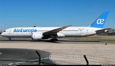 Ec Msz Air Europa Boeing Dreamliner Photo By Andrzej Makowski