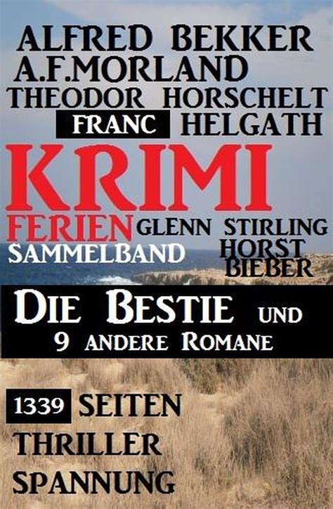 Smashwords 1339 Seiten Thriller Spannung Krimi Ferien Sammelband