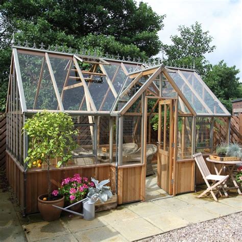 Cambridge Cedar Victorian Greenhouse With Porch By Alton Berkshire