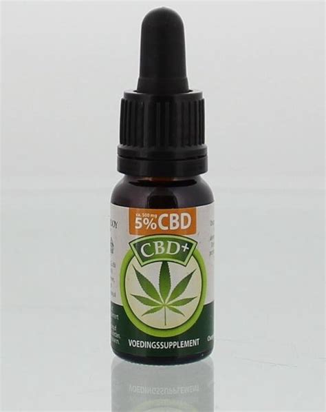 CBD Plus Olie 5 Jacob Hooy 10 Ml Bestel Nu