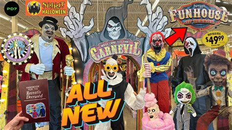 Spirit Halloween 🎃 New Animatronics Full Walkthrough Youtube