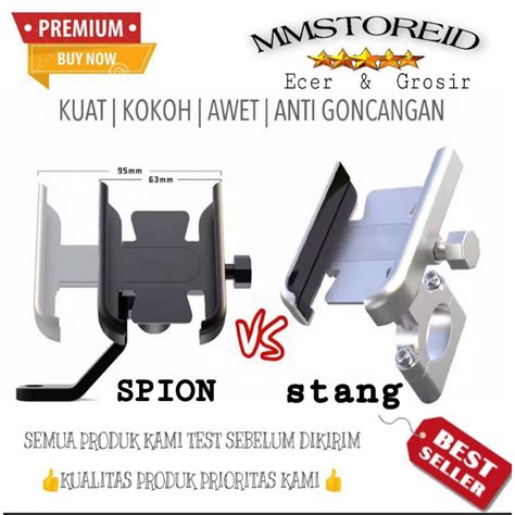 Jual Mm Holder Motor Hm Hm C Spion Stang Motor Bracket Grab