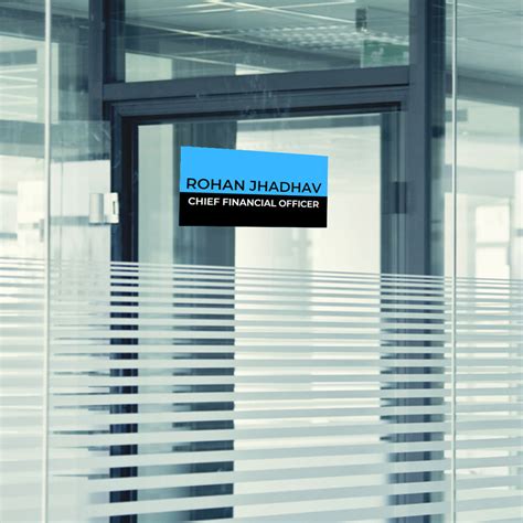 Get Customized Office Door Name Plates Online In India Nutcase