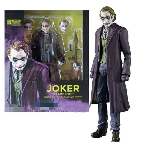 Joker The Dark Knight Heath Ledger Full Body Movable Action Figure