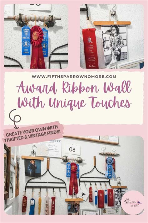 Make a Stunning Ribbon Display with Thrifted Pieces - The Fifth Sparrow ...