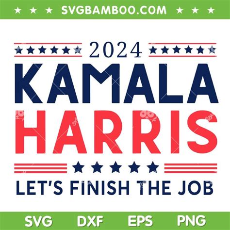 Kamala Harris Svg Kamala For President Us Flag Svg