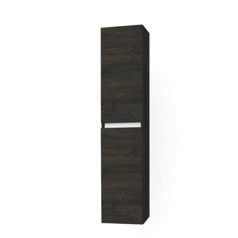 Columna De Ba O En Melamina Marr N Oscuro Aurora Maisons Du Monde