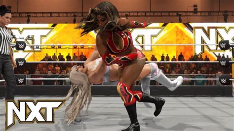 Wwe K Nxt Lash Legend Vs Tiffany Stratton Youtube