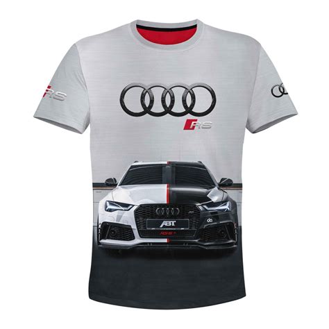 Audi Rs T Shirt Grey A6 Print T Shirts Clothes X Sticker