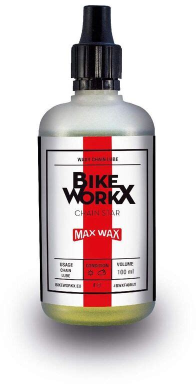 Olej Bikeworkx Chain Star Max Wax Kap Tko Ml Bike Life Cz