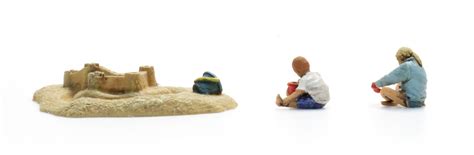 Children with sand castle (2x) - Artitecshop