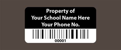 ORDER NOW Mini Asset Labels – Asset Labels For Schools