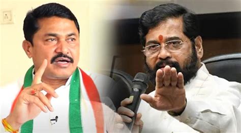 Cm Eknath Shinde Mocks Nana Patole Congress Wet Draught