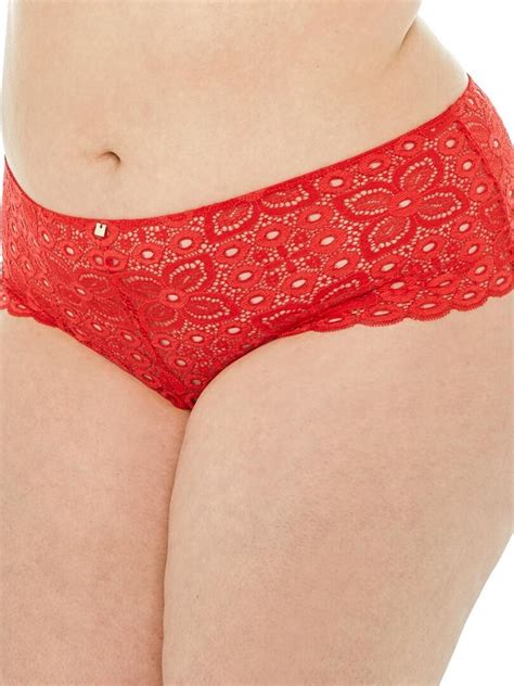 Shorty Tanga Intrepide Camille Cerf Pomm Poire Rouge Kiabi