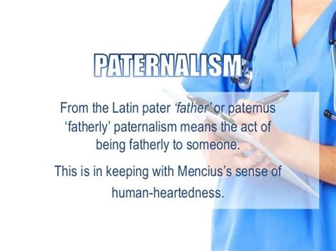 Bioethics Paternalism