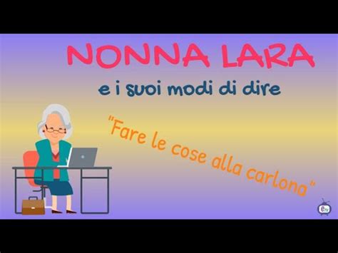 Fare Le Cose Alla Carlona Youtube