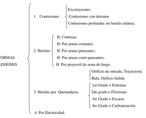 Clasificaci N Del Delito De Lesiones Seg N C Digo Penal Y C Digo