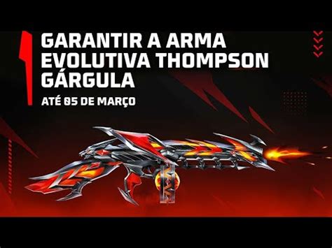 Nova Arma Evolutiva Free Fire Zerando O Evento Pegando Essa Skin Top