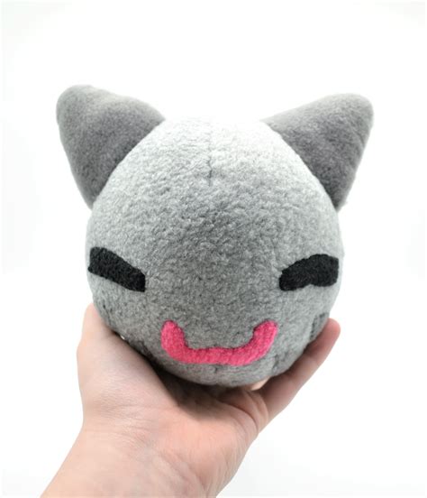 Tabby Slime Rancher Inspired Plush Grey Tabby Cats Cute Games Cat Friendly The Ranch Cat