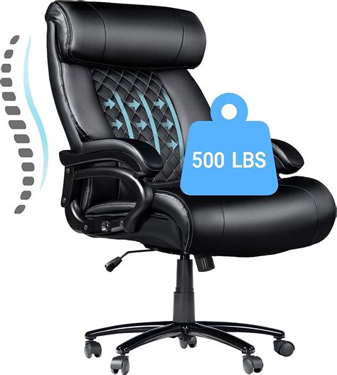 Amazon Big And Tall Office Chair Executive Home Office Desk Chairs