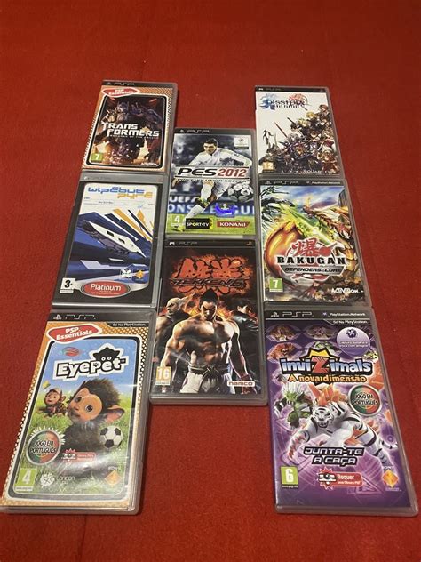 Jogos Psp God Of War Pes Tekken Sonic Montijo E